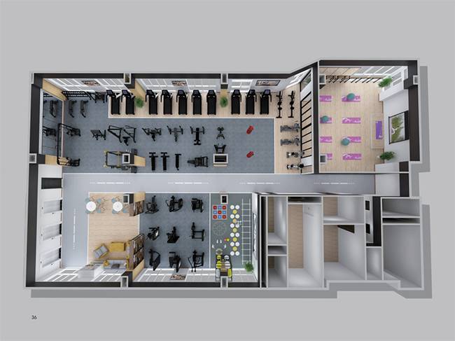 房地产健身器材解决方案-好博体育健身器材