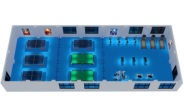 200平方健身房配置方案-广西好博体育健身器材有限公司 200平方健身房配置方案-广西好博体育健身器材有限公司