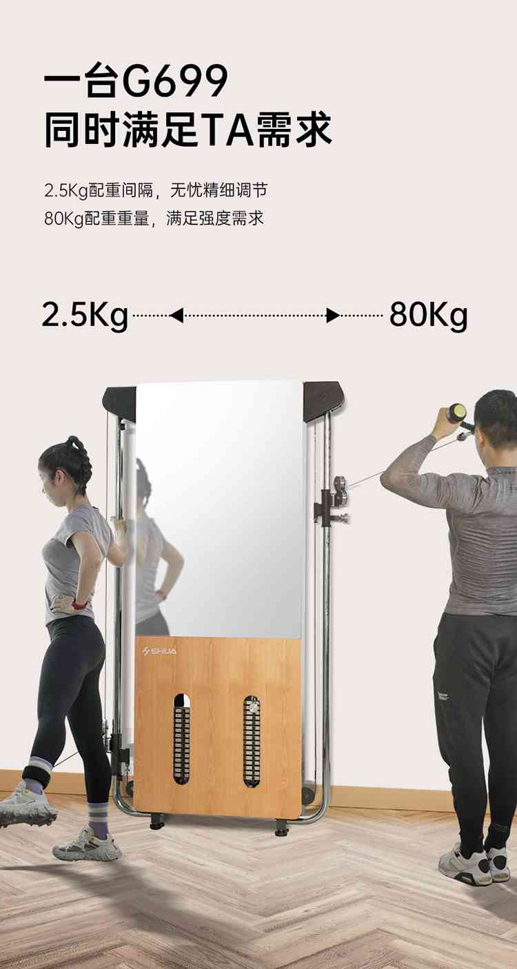 SH-G699 壁挂式拉绳训练器-广西好博体育健身器材有限公司